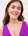 Amethyst Luxe Necklace for Fearless