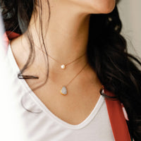 Aqua Chalcedony Alchemy Necklace for Be The Light