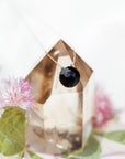 Black Tourmaline Beam Necklace for I Believe in You