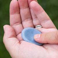 Blue Opal Relief Stone for Rest