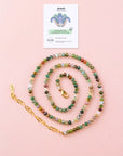 Fancy Jasper Journey Fully Beaded Necklace for Peace