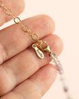 LTE Fluorite Fully Beaded Necklace for Magic