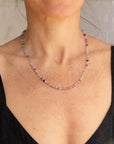 LTE Fluorite Fully Beaded Necklace for Magic