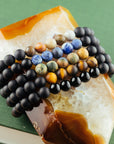 Sodalite Men's Bracelet for Fearless