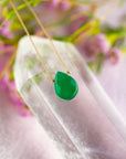 Green Onyx Luxe Necklace for Bereavement