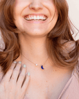 Lapis Lazuli I Love You To The Moon & Back Necklace