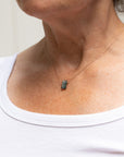 Moss Agate Refined Necklace for Flourish