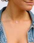 Rose Quartz Soul-Full of Light Necklace for Love