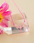 Rose Quartz Big Wishes Necklace for Love