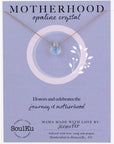 Opaline Crystal Soul Shine Necklace for Motherhood