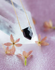 Black Spinel Empowering Necklace for She Believed