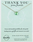 Green Fluorite Soul-Full of Light Necklace for Thank You