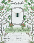 Moss Agate Refined Necklace for Flourish