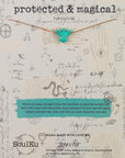 Limited Edition Turquoise Thunderbird Necklace for Protected & Magical