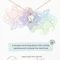 Mother of Pearl Shell Super Power Necklace