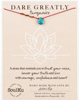 Limited Edition Turquoise Necklace for Dare Greatly