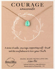 Amazonite Soul-Full of Light Necklace for Courage