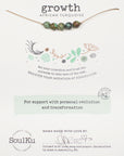 African Turquoise Intention Necklace for Growth