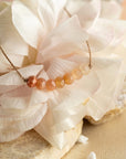 SoulKu - Ombré Peach Moonstone Super Power Stone Necklace