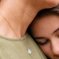 Opaline Crystal Soul Shine Necklace Honoring Motherhood