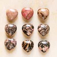 Rhodonite Mini Heart for Self Love