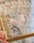 Rose Quartz Intention Necklace for Love