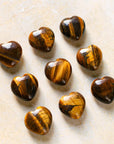 Tiger Eye Mini Heart for Empowerment