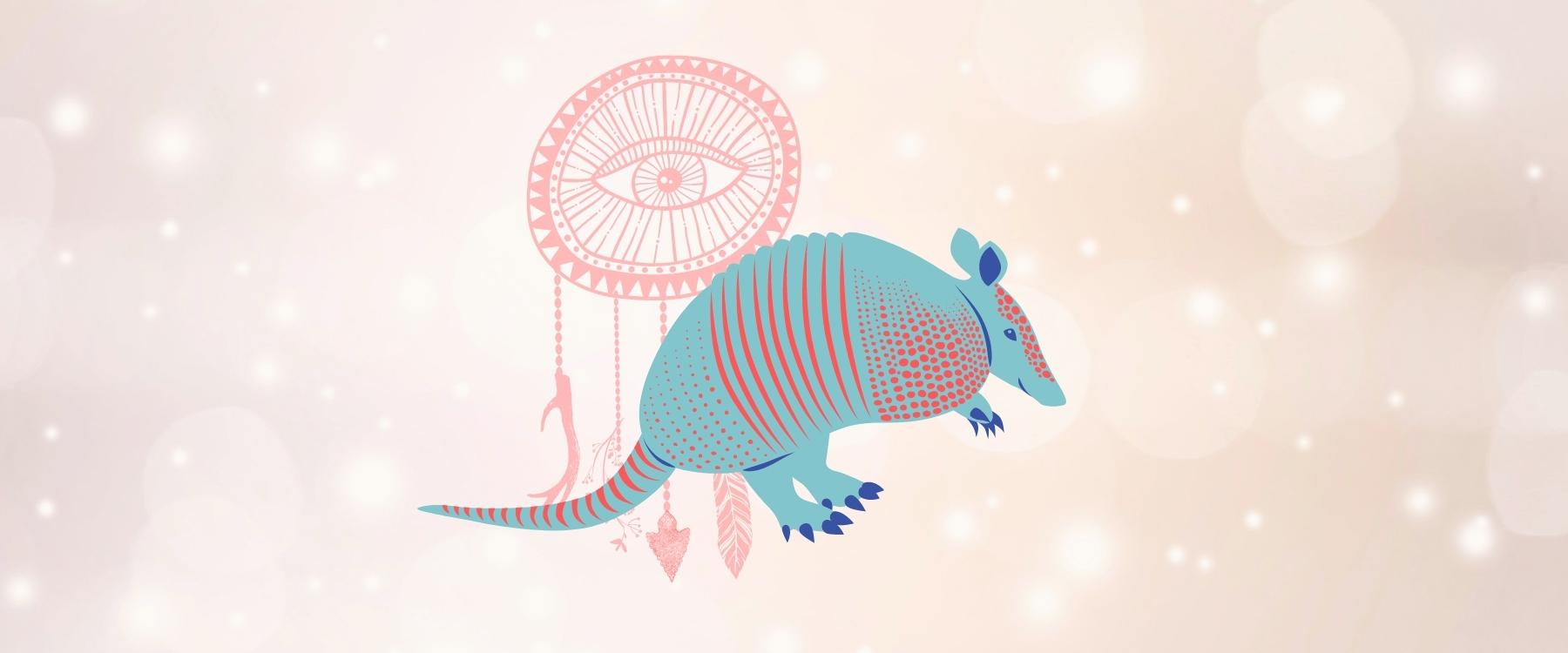 Armadillo Animal Medicine & Supportive Crystals