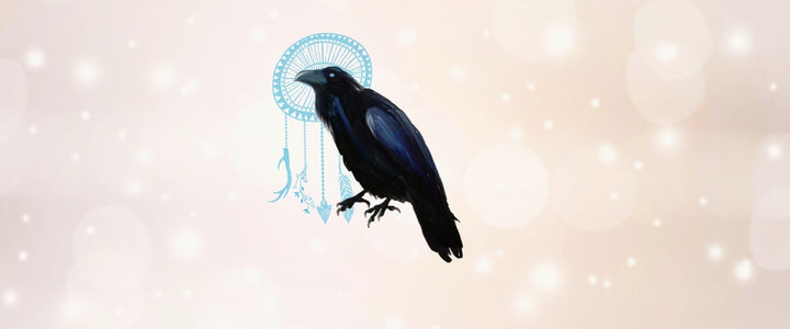 Raven Animal Medicine & Supportive Crystals