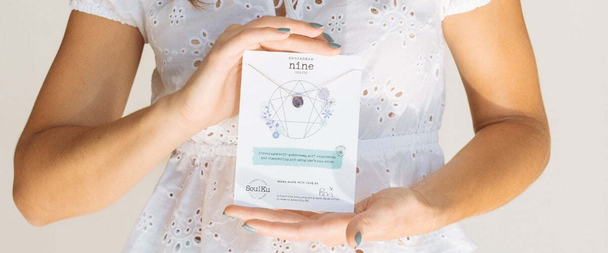 Iolite & Supporting Enneagram Type 9