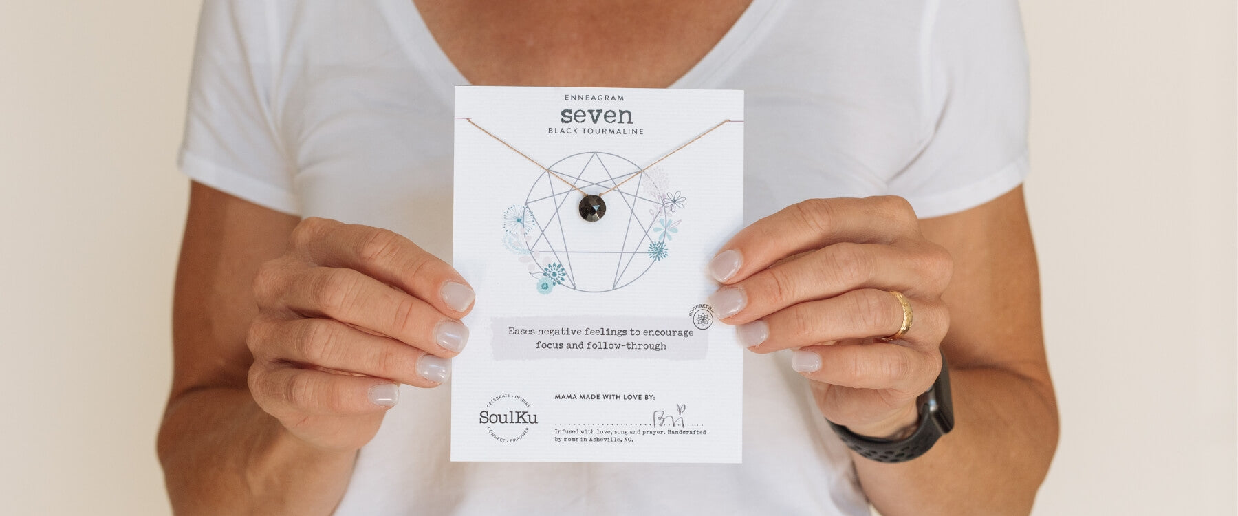 Black Tourmaline & Supporting Enneagram Type 7