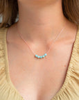 Amazonite Big Wishes Necklace for Courage
