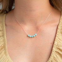 Amazonite Big Wishes Necklace for Courage