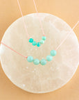 Amazonite Little & Big Wishes Courage Necklace Set