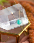 Amazonite & Pearl Goddess Necklace for You Are Brave
