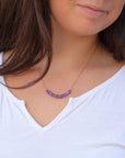 Amethyst Becoming Necklace for Fearless