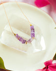 Amethyst Becoming Necklace for Fearless