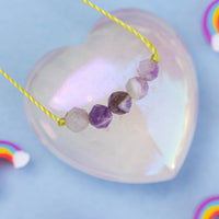 Amethyst Little Wishes KIDS Necklace for Healing
