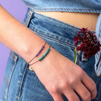 Apatite Hummingbird Adjustable Bracelet for Anything Is Possible