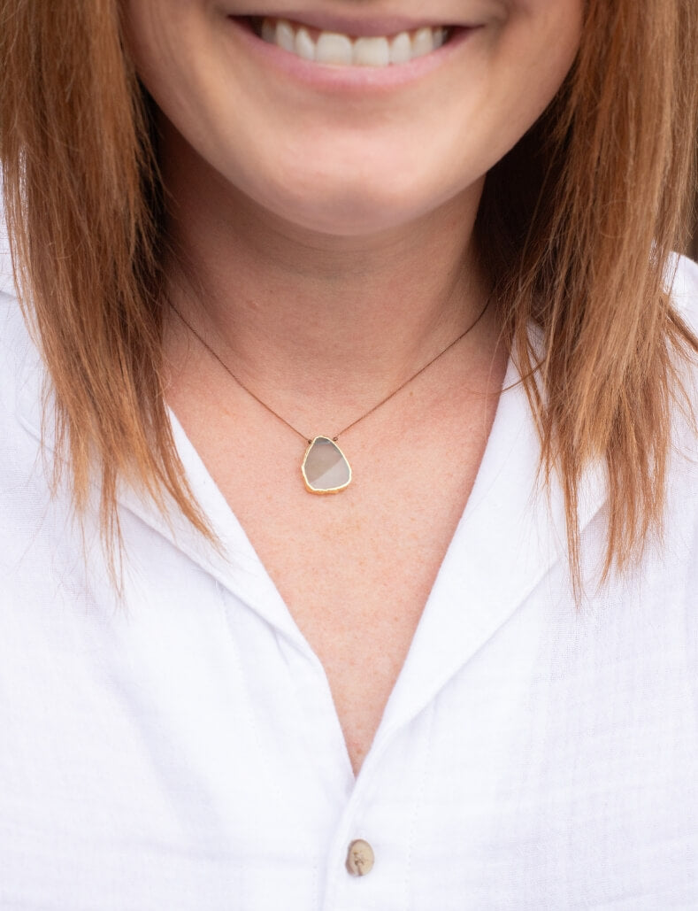 Aqua Chalcedony Alchemy Necklace for Be The Light