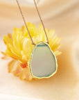 Aqua Chalcedony Alchemy Necklace for Be The Light