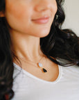 Black Onyx Alchemy Necklace for Stress Relief