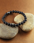Black Onyx Men's Bracelet for Strong