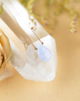 Blue Lace Agate Luxe Necklace for Confidence