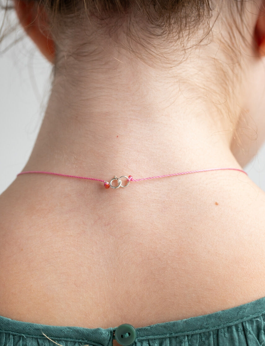 Carnelian Little &amp; Big Wishes Happiness Necklace Set