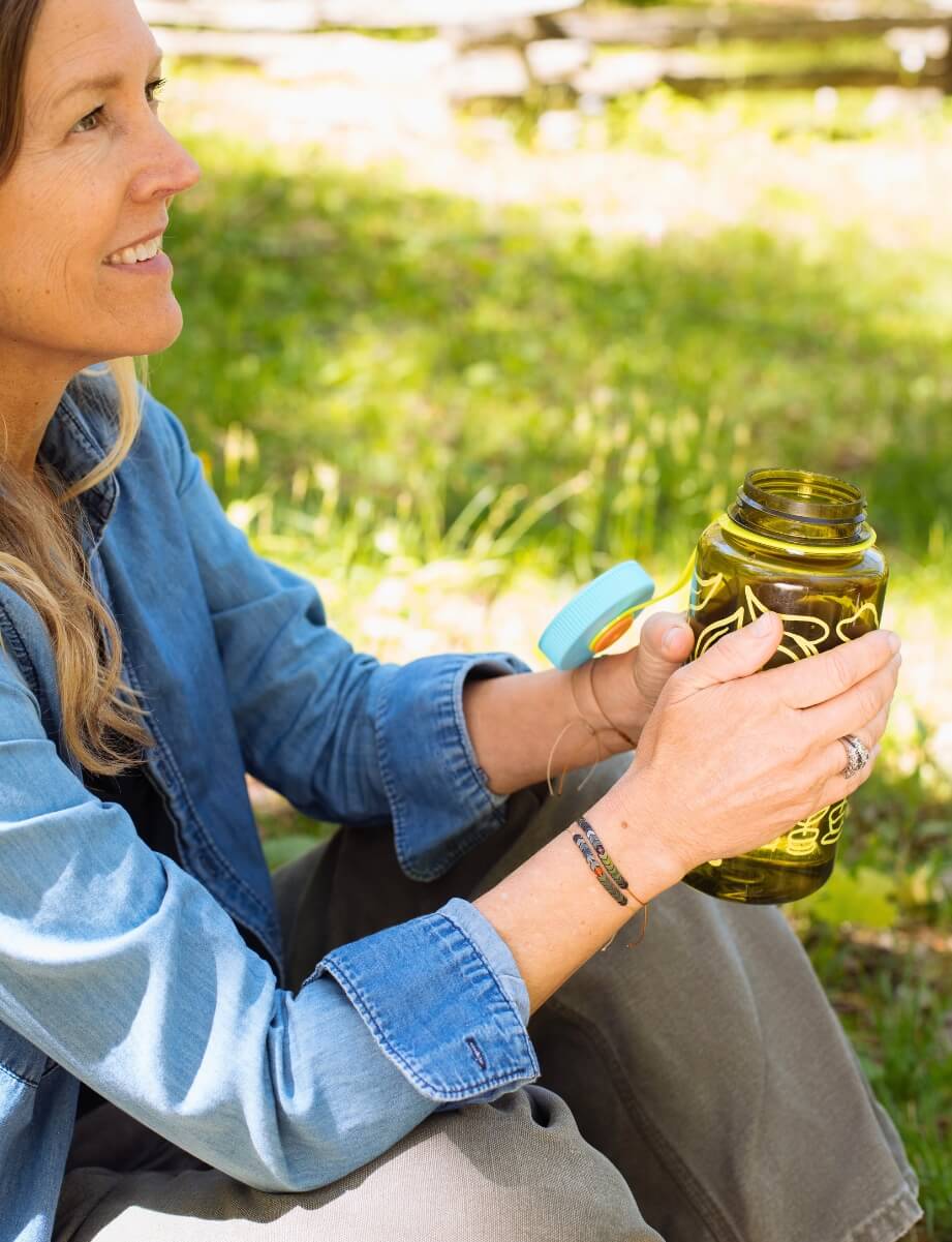 Carnelian &amp; Hematite Bracelet for Adventure Awaits