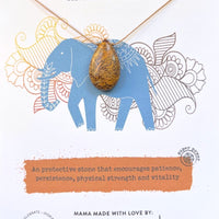 Elephant Jasper Super Power Necklace