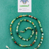 Fancy Jasper Journey Fully Beaded Necklace for Peace