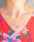 Fluorite Beam Necklace for You Are Amazing