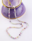 LTE Fluorite Fully Beaded Necklace for Magic